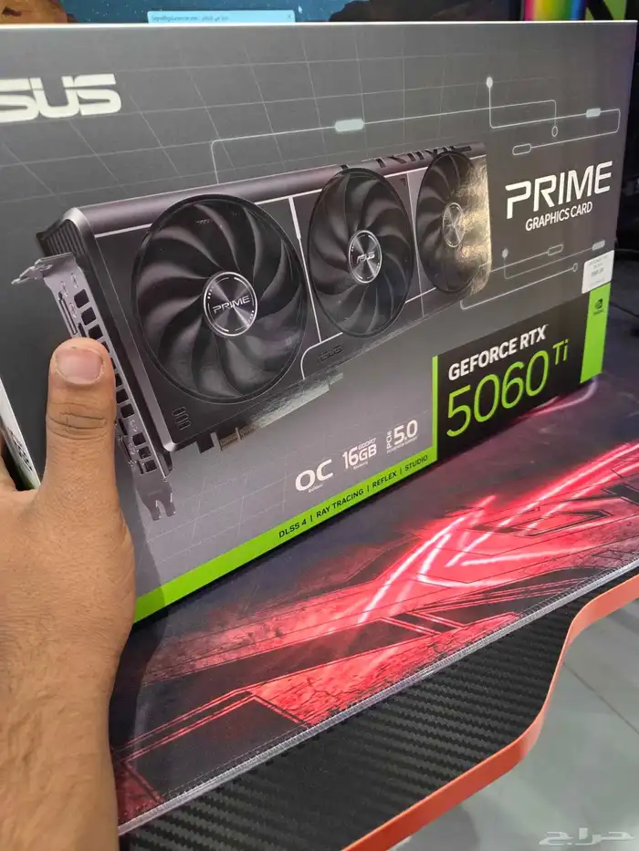 كرت 5060Ti جديد ب ضمانه م انفك 2