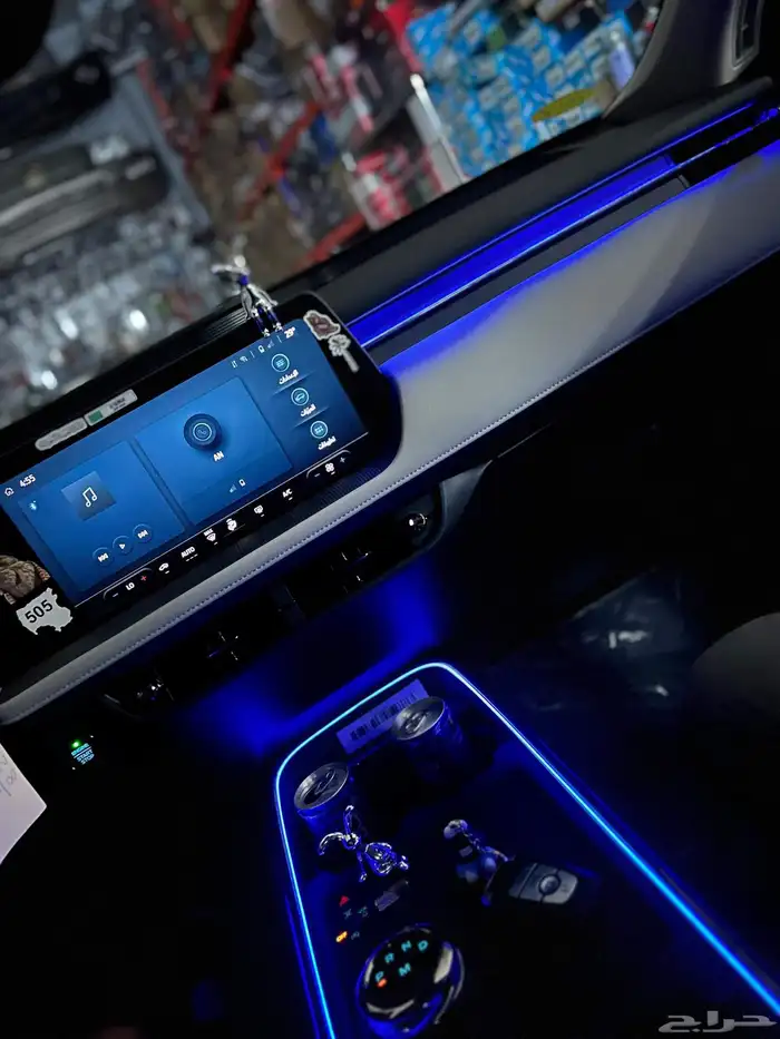 تركيب الياف ضوئية محيطه جميع السيارات 6