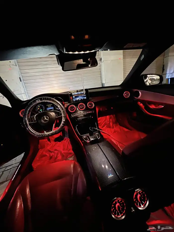 تركيب الياف ضوئية محيطه جميع السيارات 8