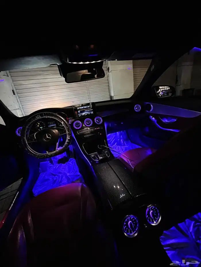 تركيب الياف ضوئية محيطه جميع السيارات 7