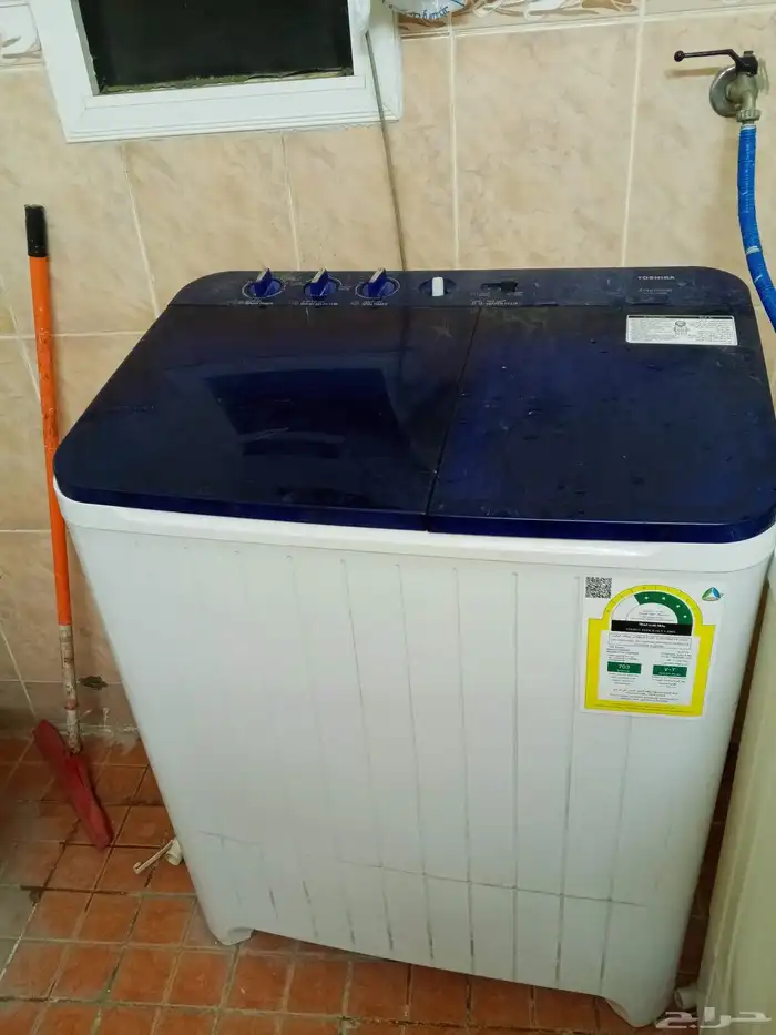 غساله توشيبا مستعمل ..نضيف ..كله شغال ..نهائي 300 0