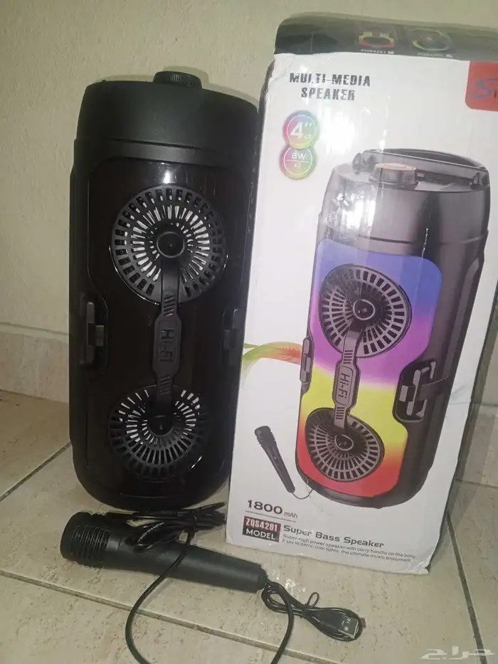 مكبر الصوت Hi-Fi   مايكروفون سلك الشاحن 1