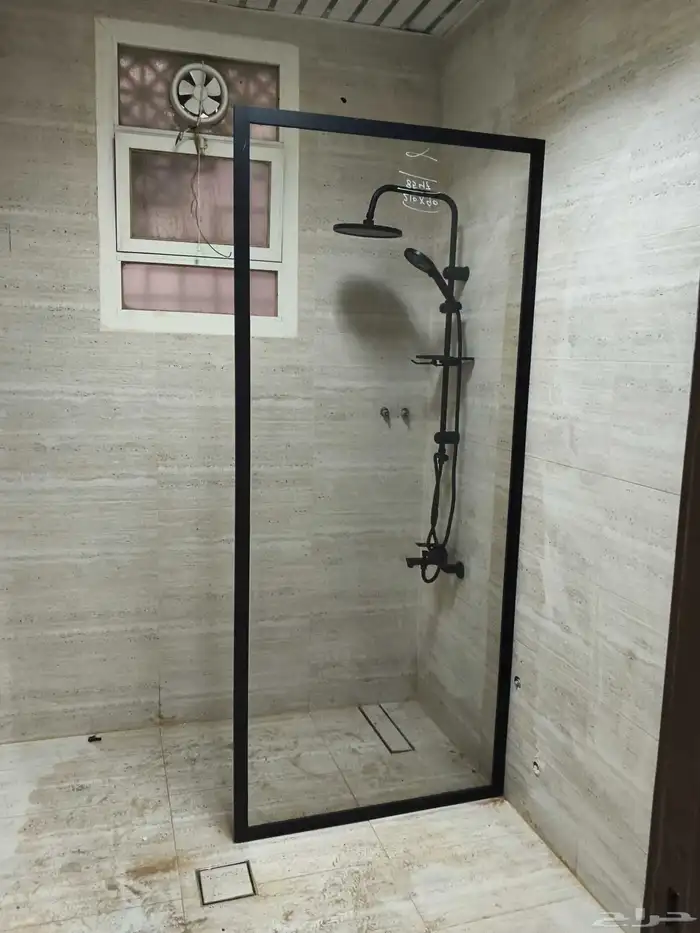 زجاج شاور فاصل شاور زجاج للحمام باب زجاج 1
