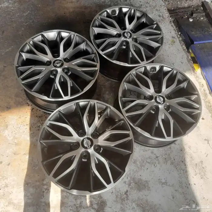 طقم جنوط كيا اصلي وكاله مقاس 17 3