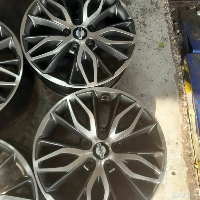 طقم جنوط كيا اصلي وكاله مقاس 17 6