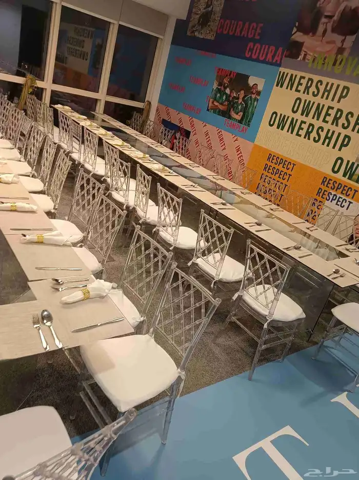 تاجير كراسي وطاولات تاجير جميع انواع الخيم 1