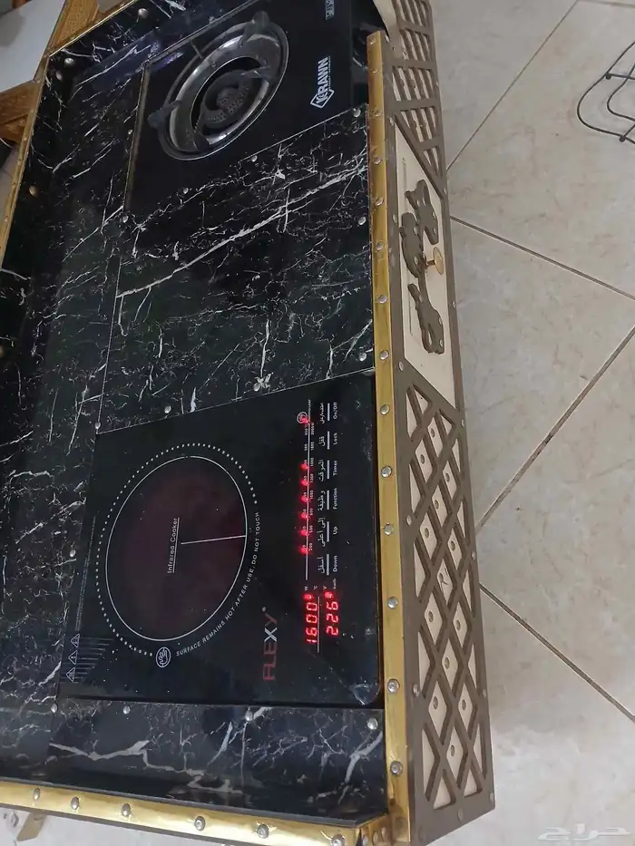 موقد غاز وكهرباء 1