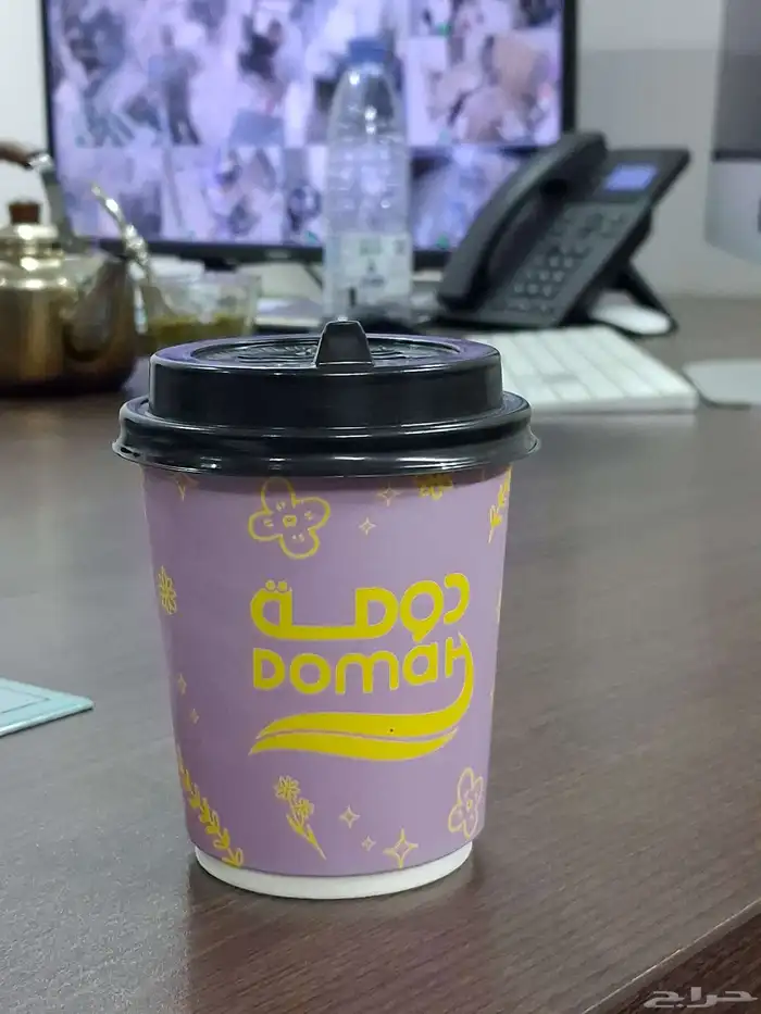 طباعة أكواب ورقية وبلاستيكية ملونة ستكرات ملصقات ورق زبدة 0