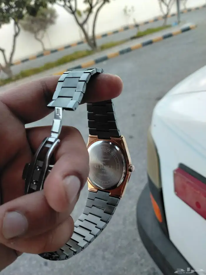 خاتم عقيق وساعة يد للرجال 4