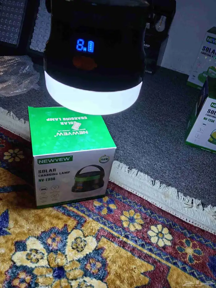 لمبات led بالطاقة الشمسية والكهربائية 4