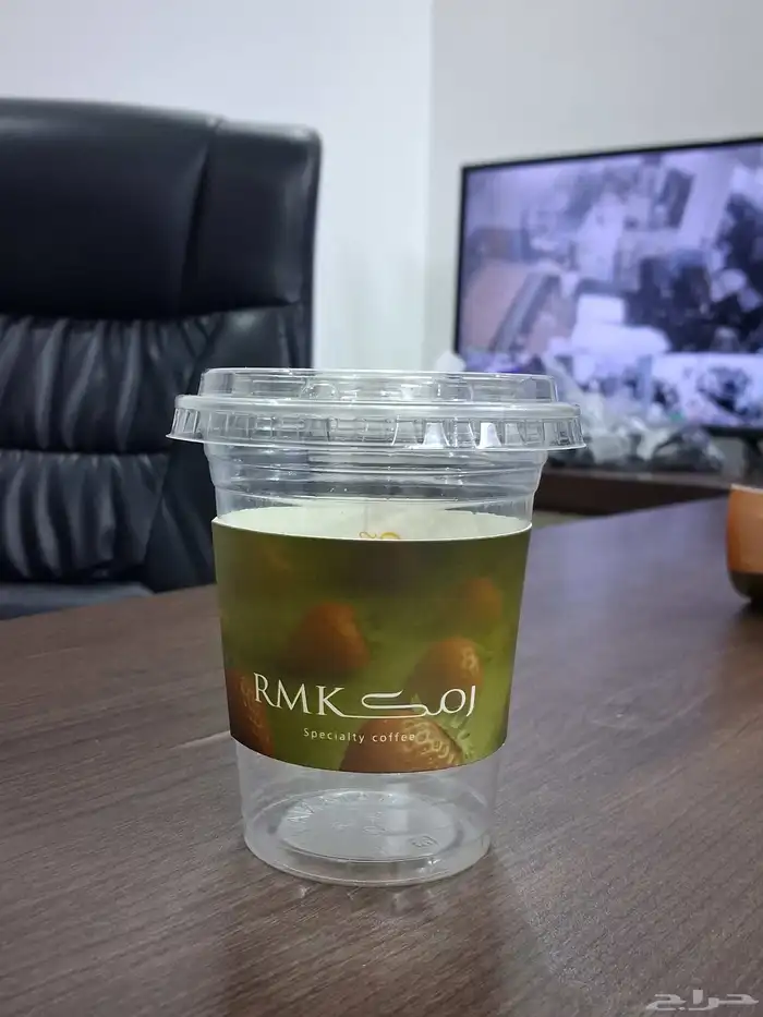 طباعة أكواب ورقية وبلاستيكية ملونة ستكرات ملصقات ورق زبدة 9