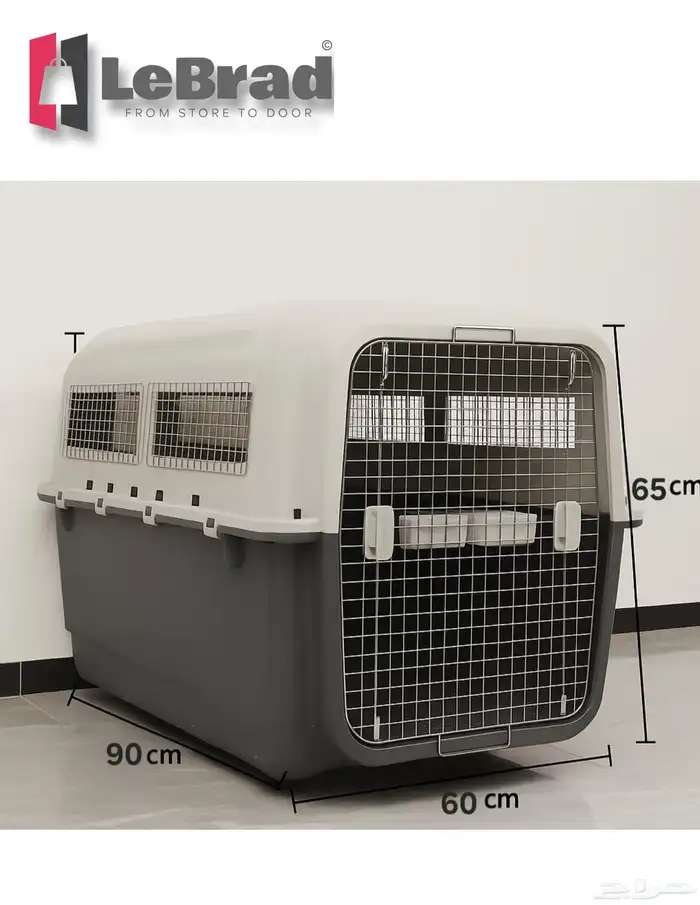 اقفاص متنقلة كبيرة للكلاب او مجموعة قطط من LeBrad 4