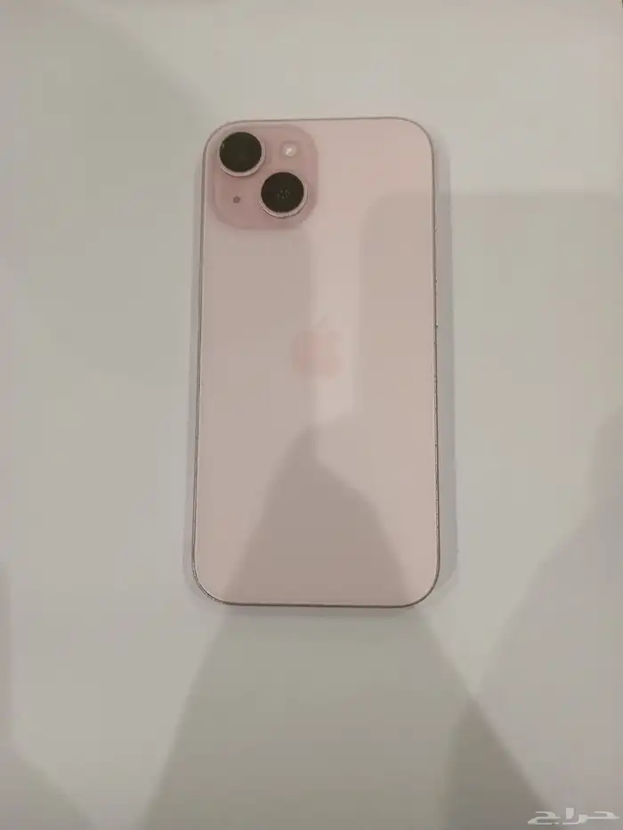 ايفون 15 العادي الشريحه برمجه مستخدم نضيف البطاريه 100علي 0