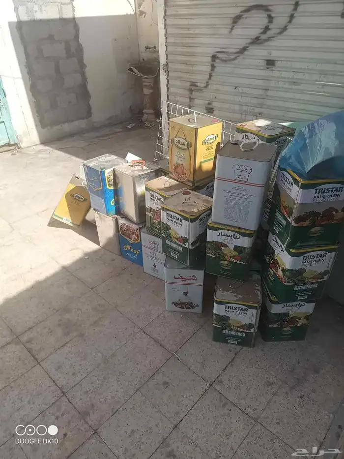 صفيح تنك زيت فاضي للبيع 4