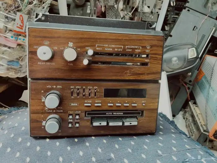 مسجل كابرس سعودي موديل 90 شغال كاسيت وراديو ويدعم البلوتوث ع 1