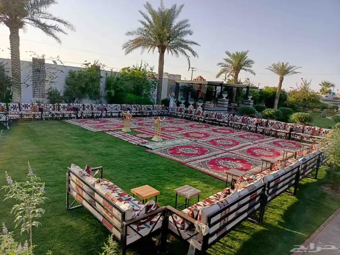 تاجير كراسي وطاولات طعام وتنسيق كوش ومداخل استقبال 8