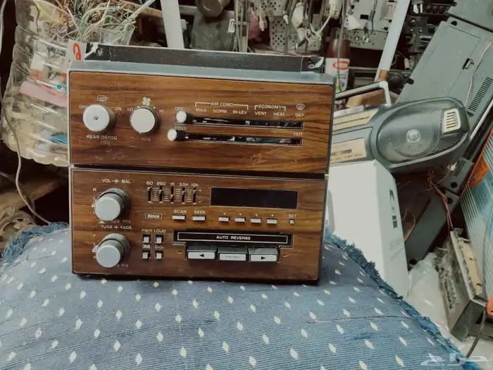 مسجل كابرس سعودي موديل 90 شغال كاسيت وراديو ويدعم البلوتوث ع 3