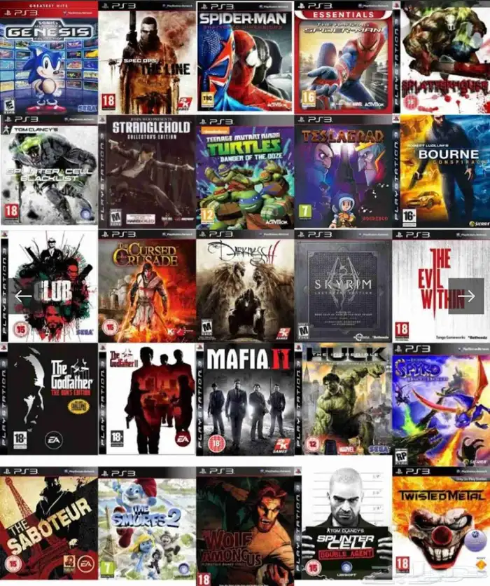 سوني 3 مهكر 25 الف لعبة 3