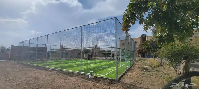 تركيب شبوك امنيه   وتوريد النخيل   وتركيب الحجر الطبيعي 12