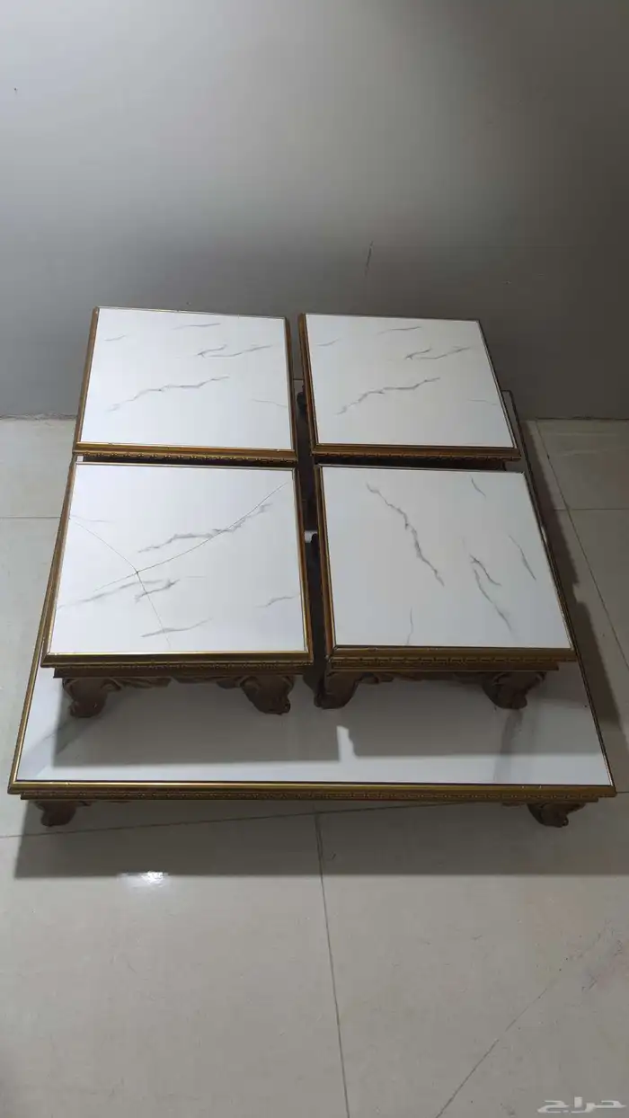 طاولة ارضيه رخام 0