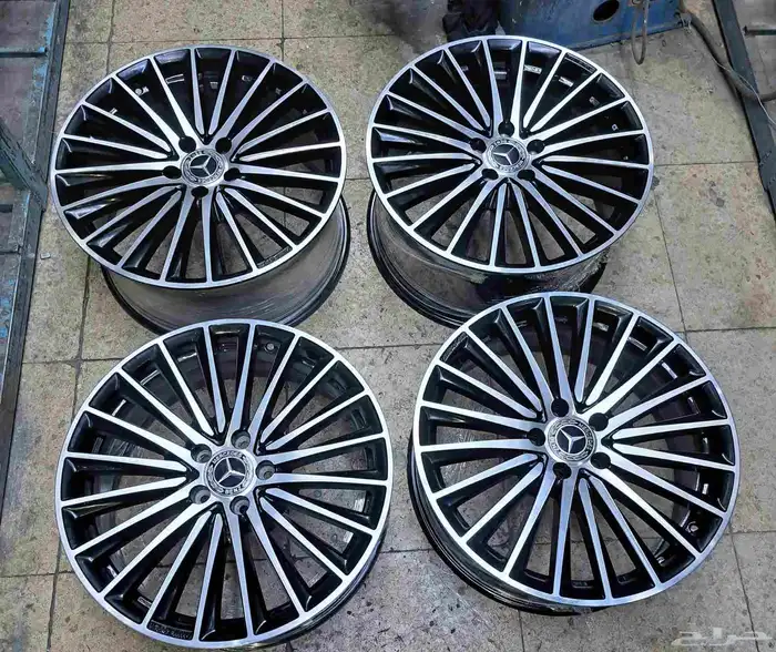 جنوط مرسيدس c200 موديل 2025 مقاس 19 اصليه وكاله 2