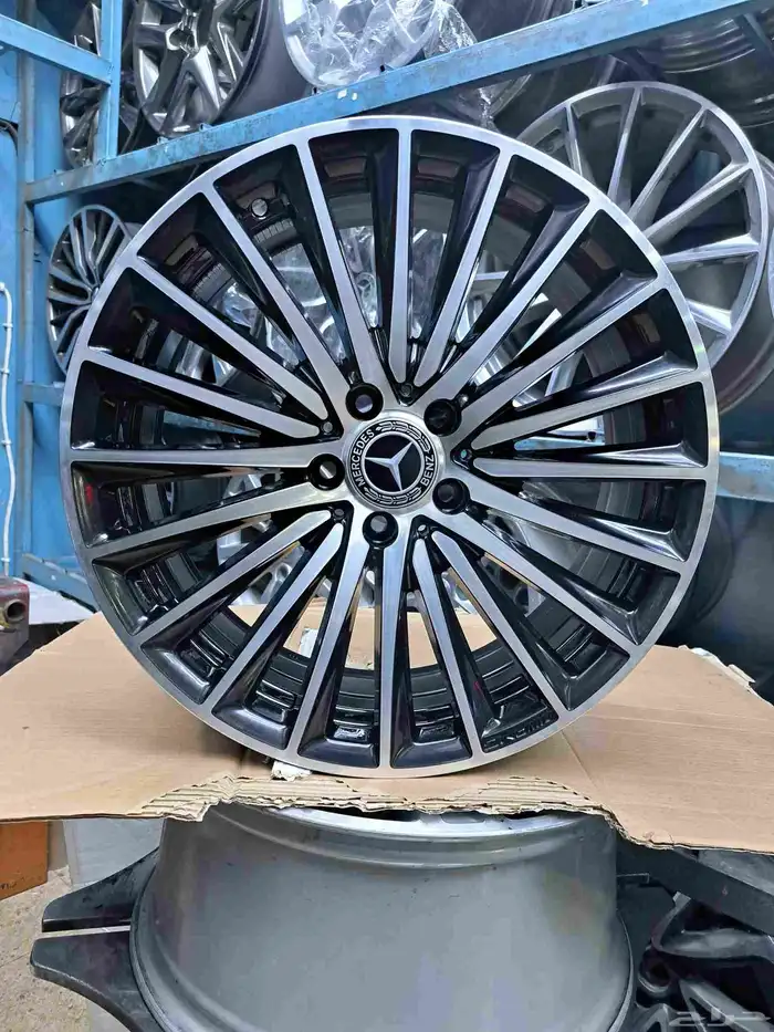 جنوط مرسيدس c200 موديل 2025 مقاس 19 اصليه وكاله 1