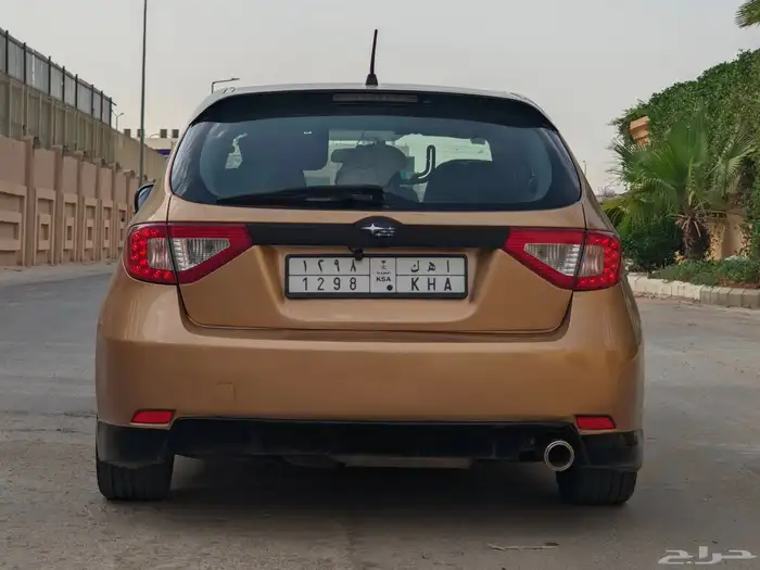 سوبارو امبريزا هاتشباك 2008 - ممشى قليل 1