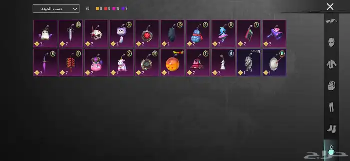 حساب ببجي للبيع 15