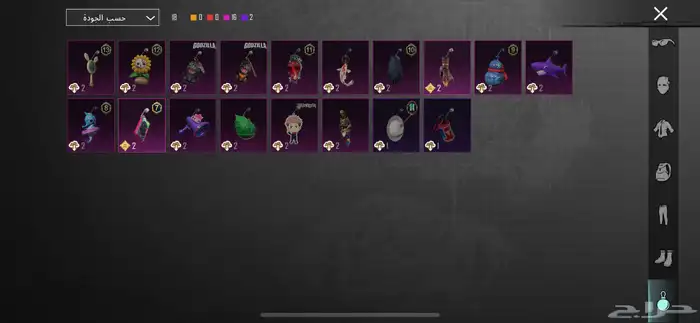 حساب ببجي 14