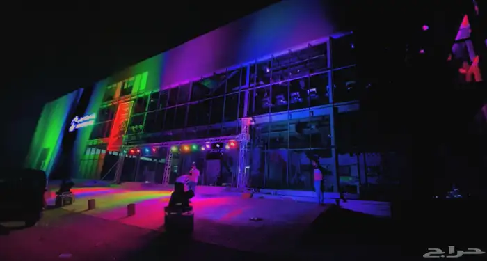 افتتاحات محلات تراس بيمات ستي كلر كشافات ليزر مسرح 21