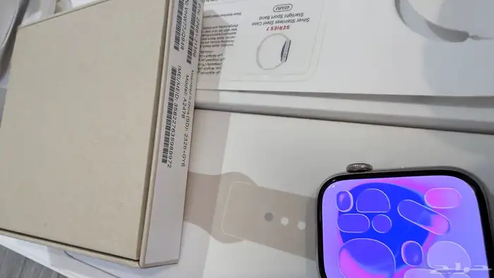 ساعة ابل ستانلس ستيل 7 7