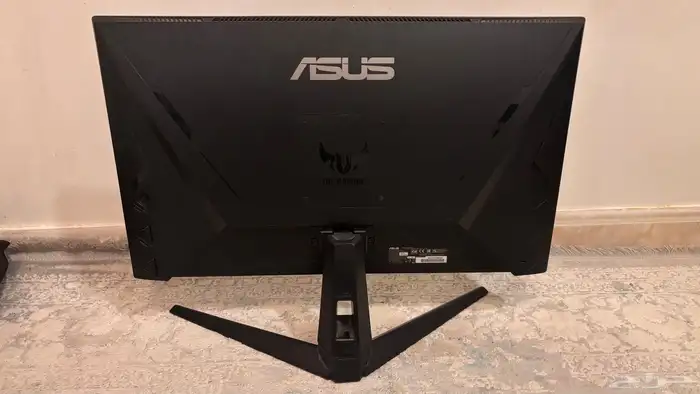 شاشة اسوس vg27مكسوره مع كامل ملحقاتها وكرتونها 1