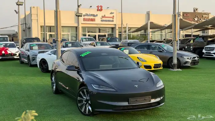 تسلا موديل 3 لونق رينج 2024 اوتو بايلود بحالة ممتازة 0