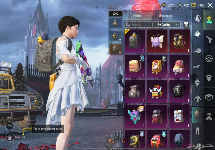 حساب ببجي نادر 154 مثك 1