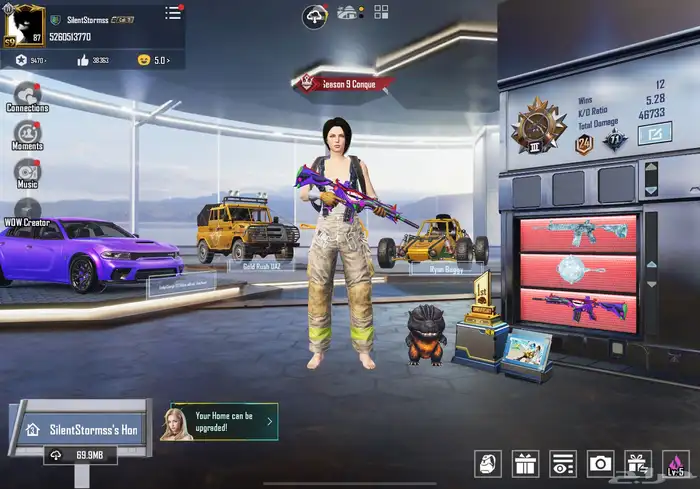 حساب ببجي نادر 154 مثك 2