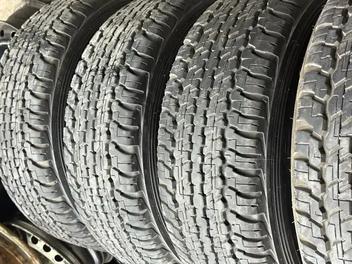 اربعه كفرات دلوب بنجيب بناجر شبه الجديد مقاس 17-65-275 16