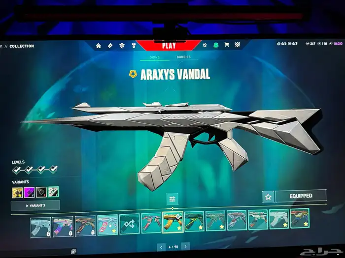 حساب فالورانت مليان سكنات تقدر تربطه عالسوني 10