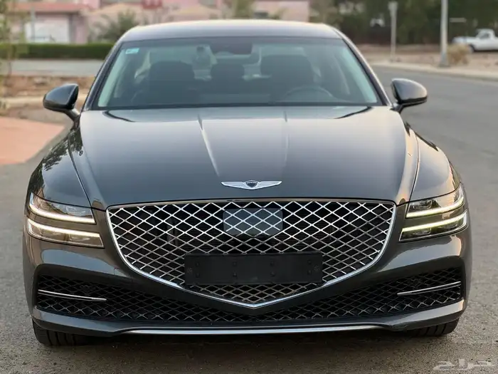 جينسس G80 رويال V6 ممشى قليل شرط بالكامل بحالة الجديد 1