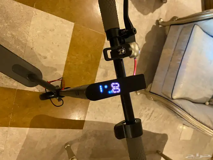 سكوتر شاومي قمة في النظافة بكرسي مع شنطة 9