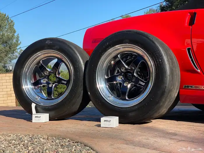 جنوط ويلد ريسنق مقاس 17 weld بكفراتها 1