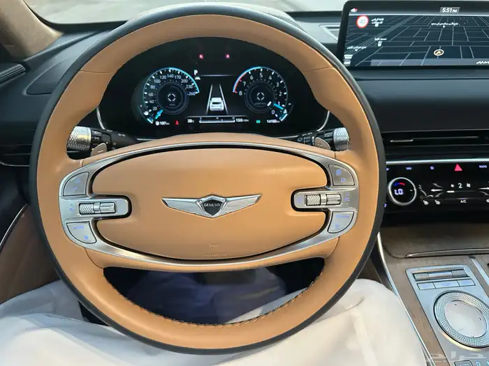 للبيع جينيسس GV80 شبه اصفار مخزن بحالة الوكالة 25