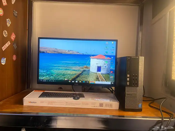 كمبيوتر مكتبي CORE i7 رام 16GB هاردسك SSD شاشة 24 بوصه 1