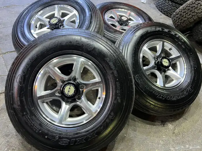 بالون 900.16 مع جنوط ريس مقاس 16تاريخ 24 آخر السنه 3