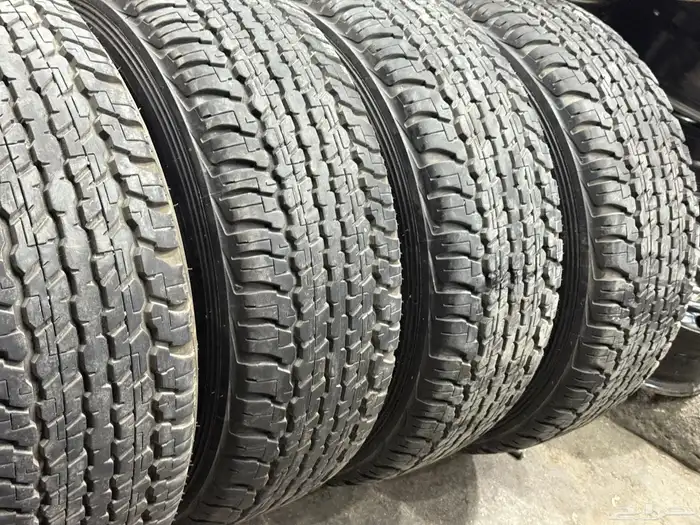 اربعه كفرات دلوب بنجيب بناجر شبه الجديد مقاس 17-65-275 3