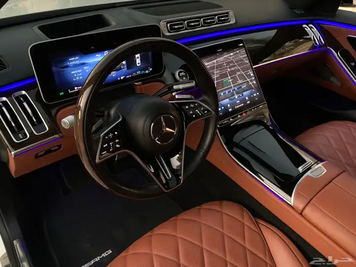 مرسيدس الجوهره S450 موديل 2022 بحالة الوكاله ممشى 61 الف 24