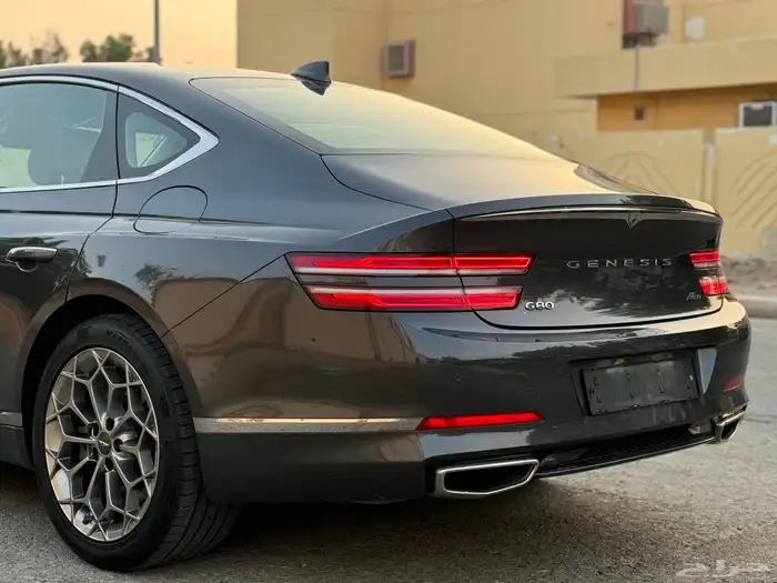 جينسس G80 رويال V6 ممشى قليل شرط بالكامل بحالة الجديد 52