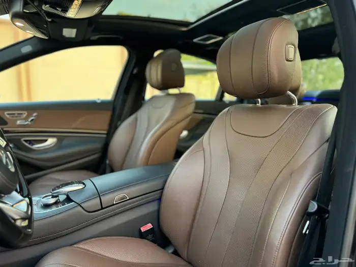 مرسيدس S400 جفالي مراتب طيارة قمة النظافة 2016 35