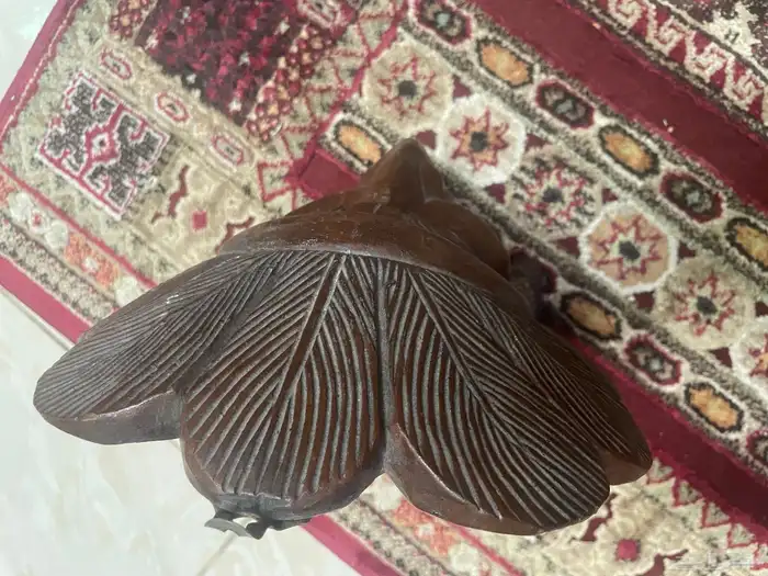 A wooden craved head راس خشبي منحوت 9
