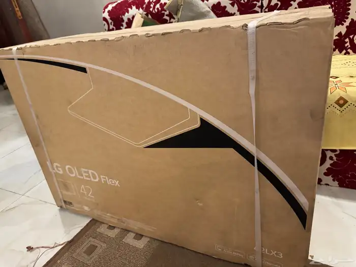 شاشة ال جي Flex قابلة للطي 42 بوصة جديدة 0