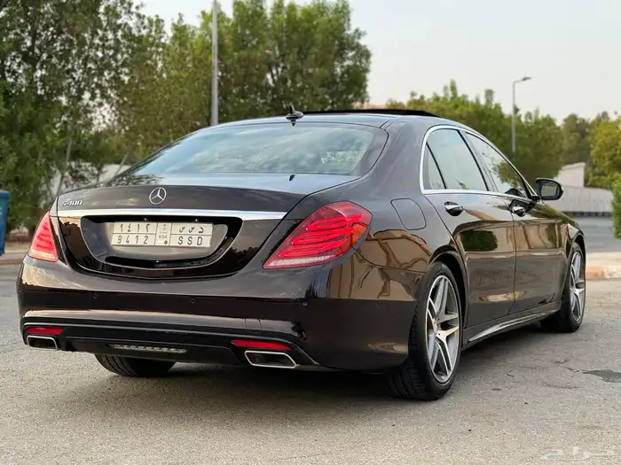 مرسيدس S400 جفالي مراتب طيارة قمة النظافة 2016 2